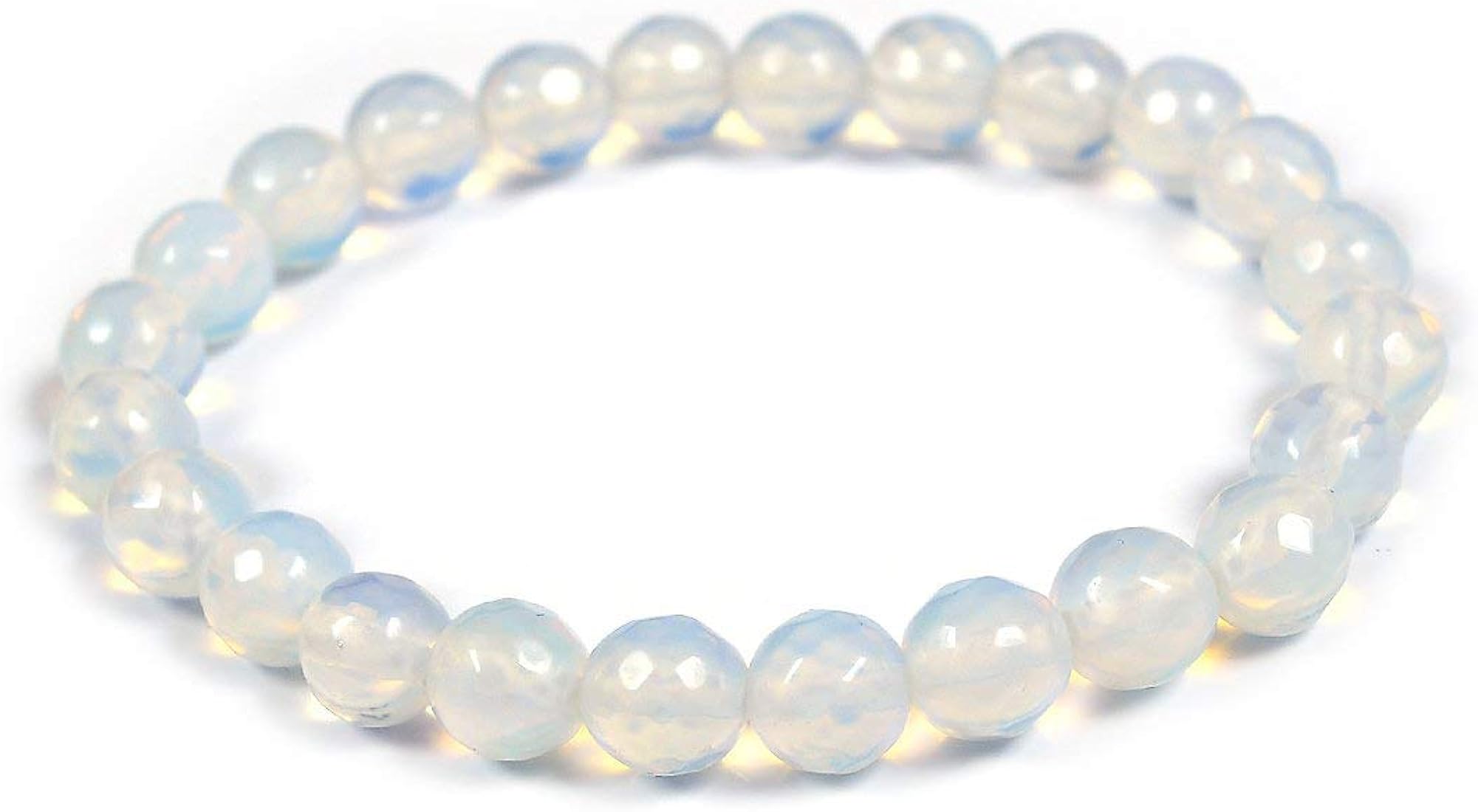 Opalite Bracelet - 8mm Round Beads