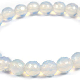 Opalite Bracelet - 8mm Round Beads